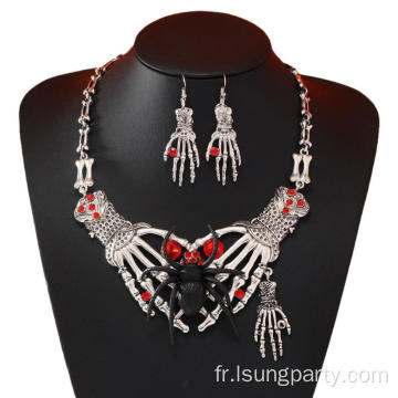 Collier bijoux femmes accessoires d&#39;Halloween